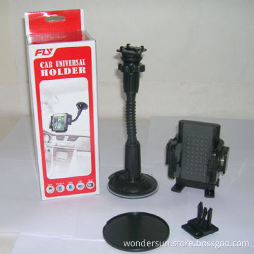 Car universal holder, windshield available, all types of mobile phone suitable